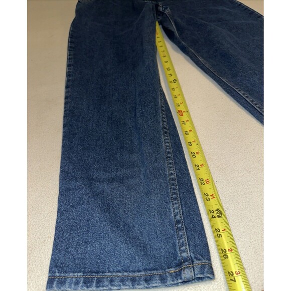 LL Bean Double L Jeans Women’s 16P Blue Comfort Waist Relaxed Fit - Picture 10 of 11